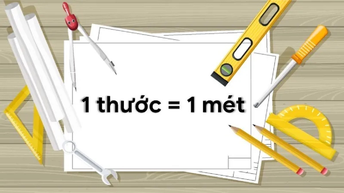 Quy đổi 1 thước bằng bao nhiêu mét